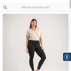 Maggie’s Organics Organic Cotton Ribbed Leggings